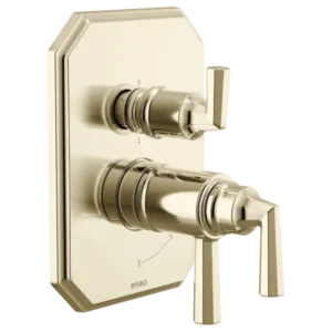 Brizo Polished Nickel Beauclere™ Shower Trim with Diverter