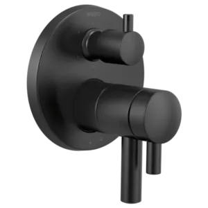 Brizo Matte Black Jason Wu for Brizo™ Shower Trim with Diverter