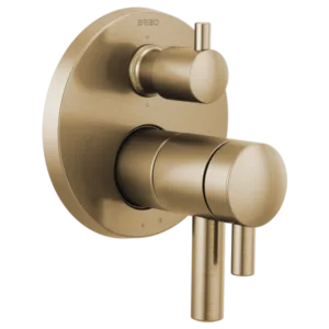 Brizo Luxe Gold Odin Shower Trim with Diverter