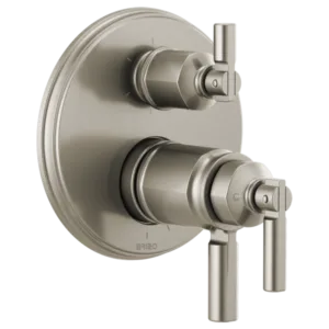 Brizo Luxe Nickel Invari® Shower Trim with Diverter