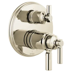 Brizo Polished Nickel Invari® Shower Trim with Diverter