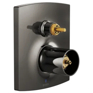 Brizo Brilliance Black Onyx Kintsu® Shower Trim with Diverter