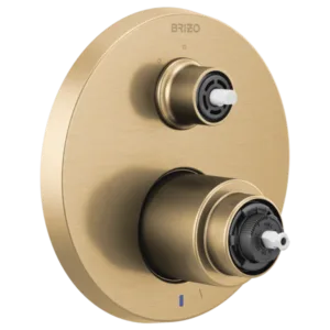 Brizo Luxe Gold Litze Shower Trim with Diverter