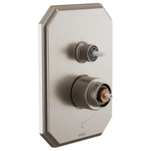 Brizo Luxe Nickel Beauclere™ Shower Trim with Diverter