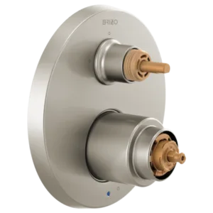 Brizo Brushed Nickel Odin® Shower Trim with Diverter