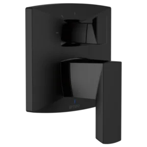 Brizo Matte Black Vettis® Shower Trim with Diverter