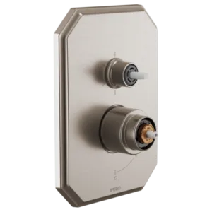 Brizo Luxe Nickel Beauclere™ Shower Trim with Diverter