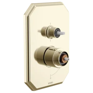 Brizo Polished Nickel Beauclere™ Shower Trim with Diverter