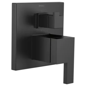 Brizo Matte Black Siderna® Shower Trim with Diverter