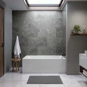 Pia 3260 IFS AFR Acrylic Right Corner Right-Hand Drain Bathtub in White